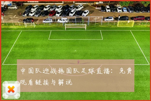 中国队迎战韩国队足球直播：免费观看链接与解说