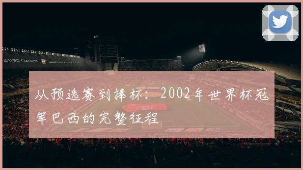 从预选赛到捧杯:2002年世界杯冠军巴西的完整征程